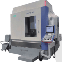 Five axis high-precision machining center
