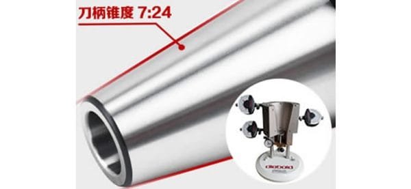 High Precision MTA Morse Taper Tool Holder with Flat Tail - Image 2