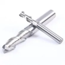 45° 2-edge milling cutter for aluminum