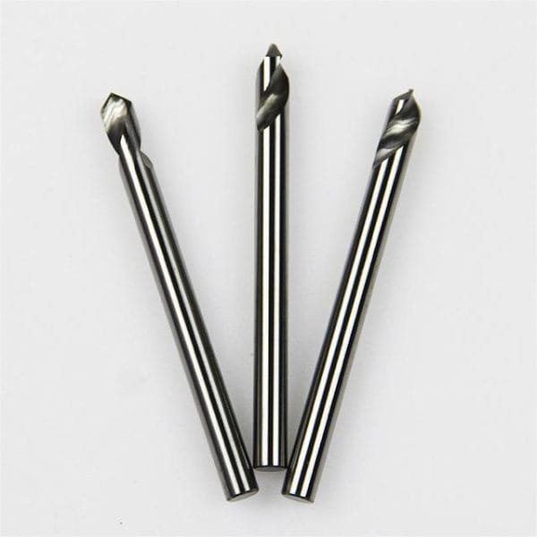 55° 2-edge double-edge milling cutter for aluminum