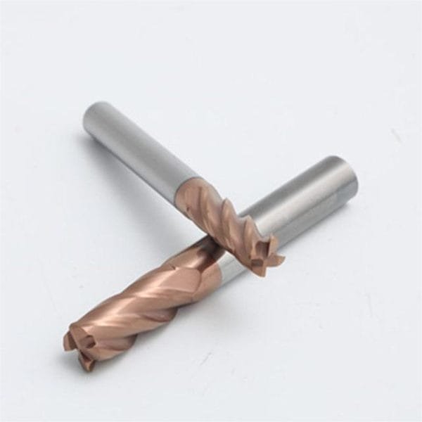 55 degree 4-edge round nose milling cutter