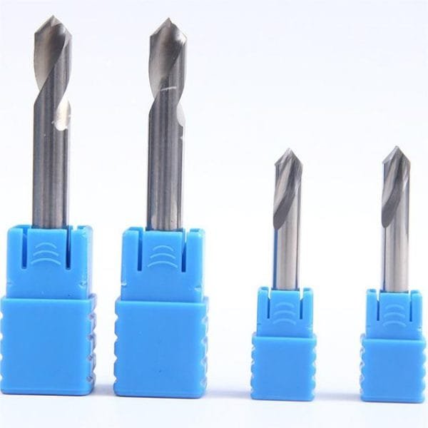 45-degree aluminum spot drill