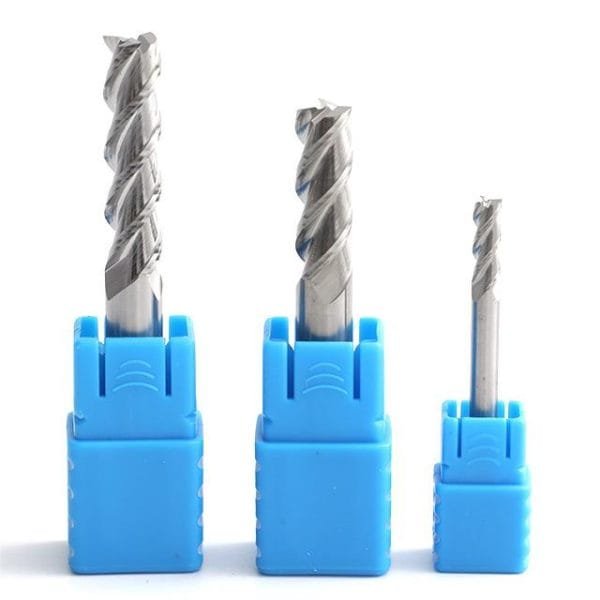 45 degree 3-edge double-edge milling cutter for aluminum