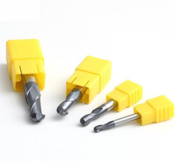 60 degree 2-edge ball end mill