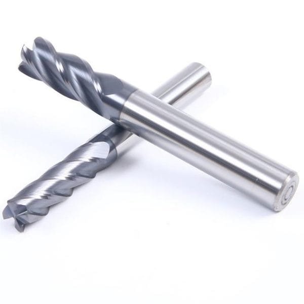 60 degree 4-edge round nose milling cutter