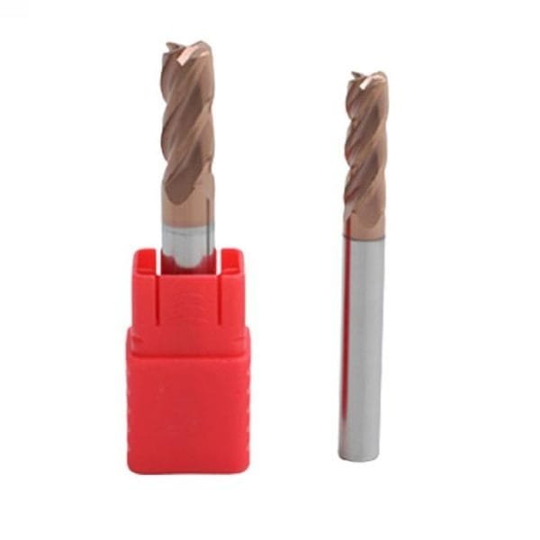 55 degree 4-edge round nose milling cutter