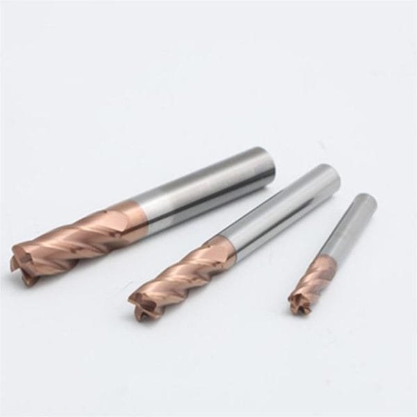 55 degree 4-edge round nose milling cutter