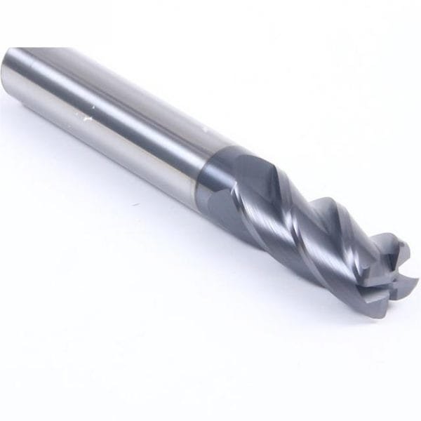60 degree 4-edge round nose milling cutter
