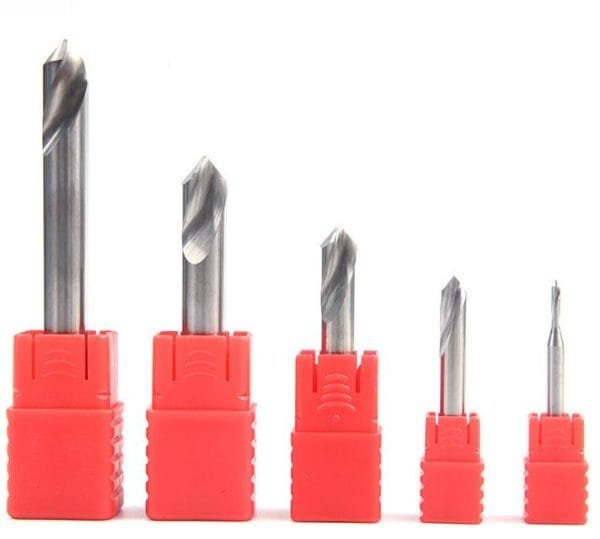 55-degree 2-edge aluminum spot drill