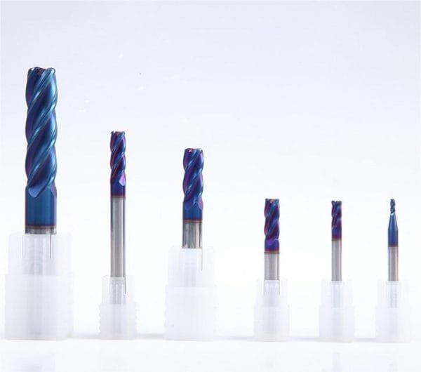 66 degree 4-edge round nose milling cutter