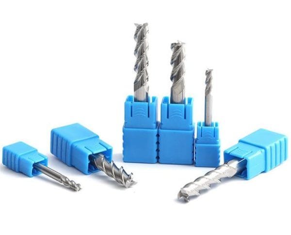 45 degree 3-edge double-edge milling cutter for aluminum